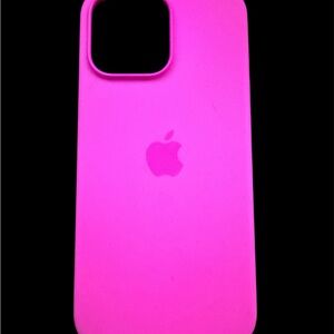 Apple Vibrant Pink Peony iPhone Case